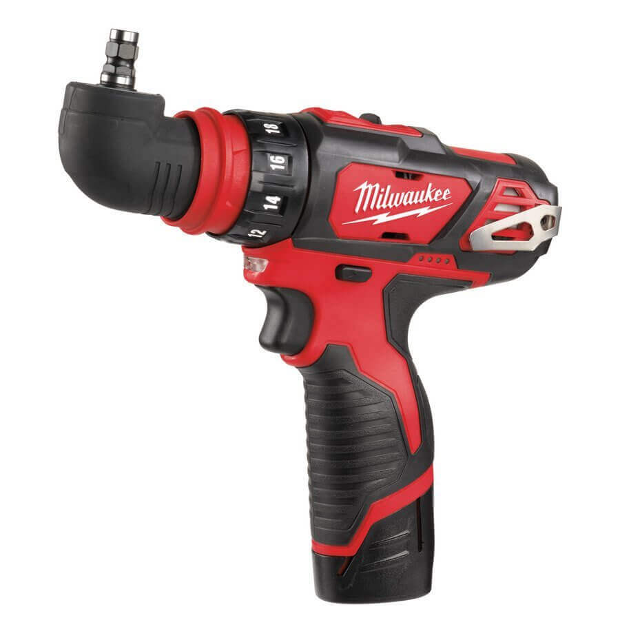 Дрель-шуруповерт Milwaukee M12 BDDXKIT-202C (4933447836) [12В, 2x2,0 Ач, кейс, насадки 3 шт]