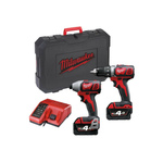 Набор аккумуляторного инструмента MILWAUKEE M18 BPP2D-402C (4933447126)
