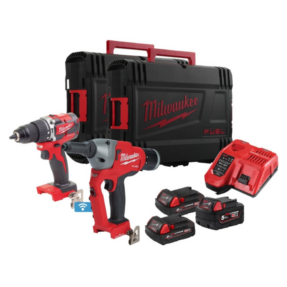 Набор аккумуляторного инструмента MILWAUKEE M18 FPP2BC-523X FUEL (4933481024)