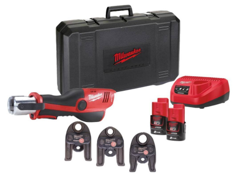 Инструмент для обжима труб гидравлический аккумуляторный MILWAUKEE M12 HPT-202C TH-KIT (4933443105)