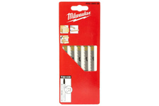 Пилки для лобзика MILWAUKEE T301CD (4932399306), 5 шт.