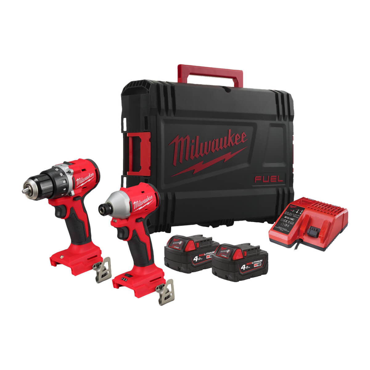 Набор аккумуляторного инструмента MILWAUKEE M18 BLCPP2B-402C FUEL замена 4933464593 (4933492836)