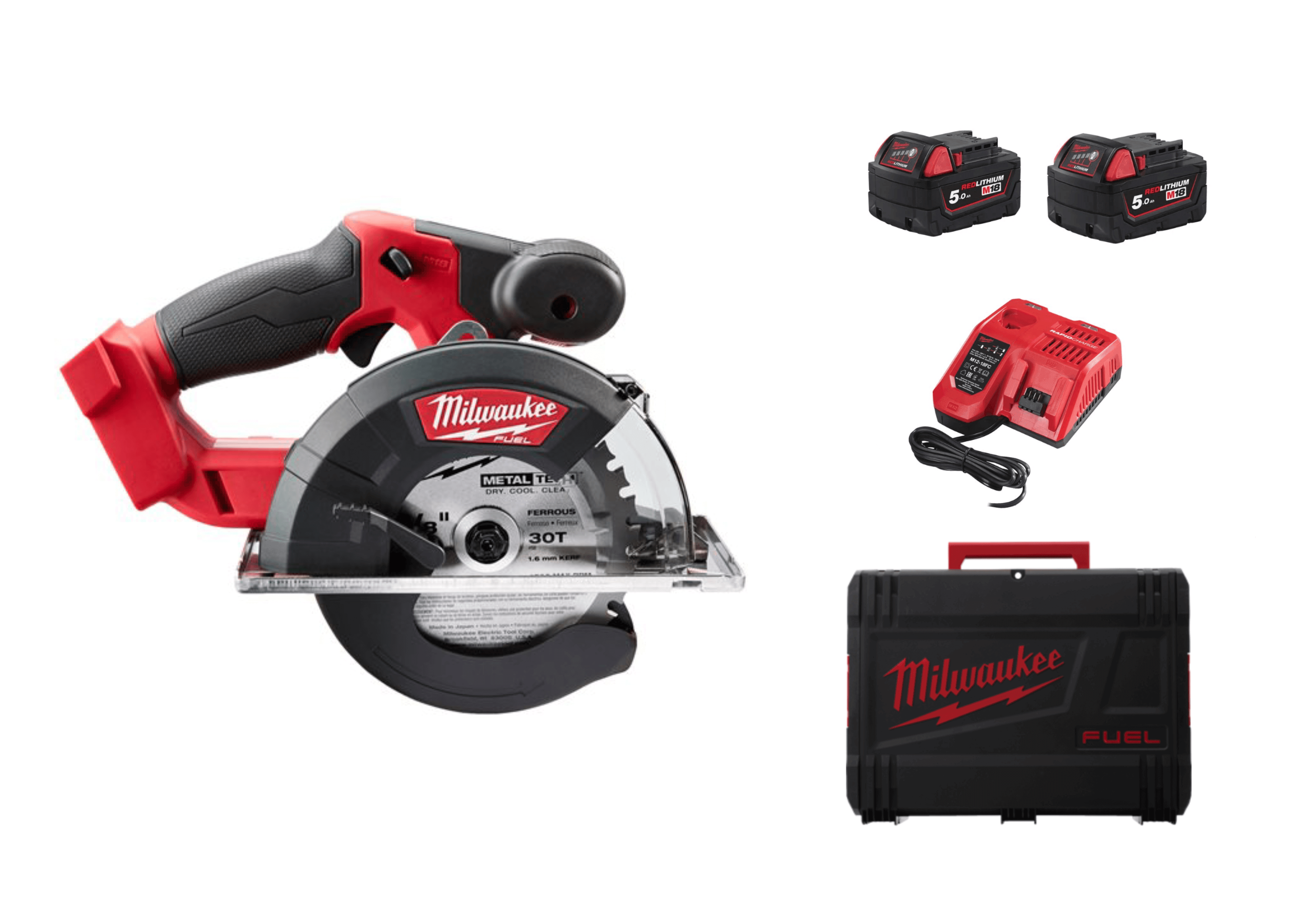 Пила дисковая аккумуляторная MILWAUKEE M18 FMCS-502X (4933459193)