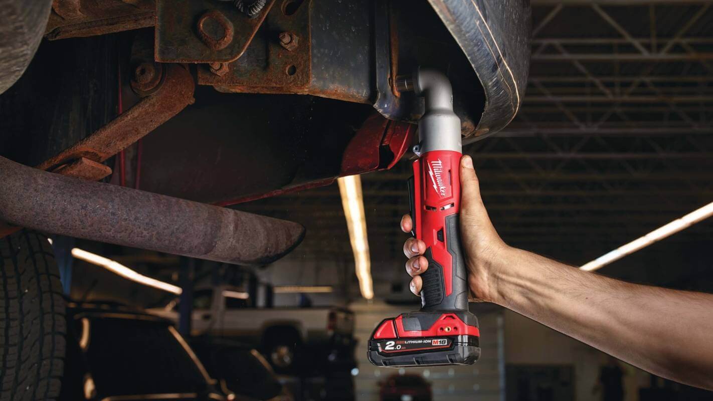 Гайковерт аккумуляторный ударный, угловой MILWAUKEE M18 BRAIW-0 без АКБ и ЗУ (4933447899)