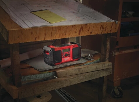 Радио аккумуляторное MILWAUKEE M18 JSR DAB+-0 без АКБ и ЗУ (4933451251)