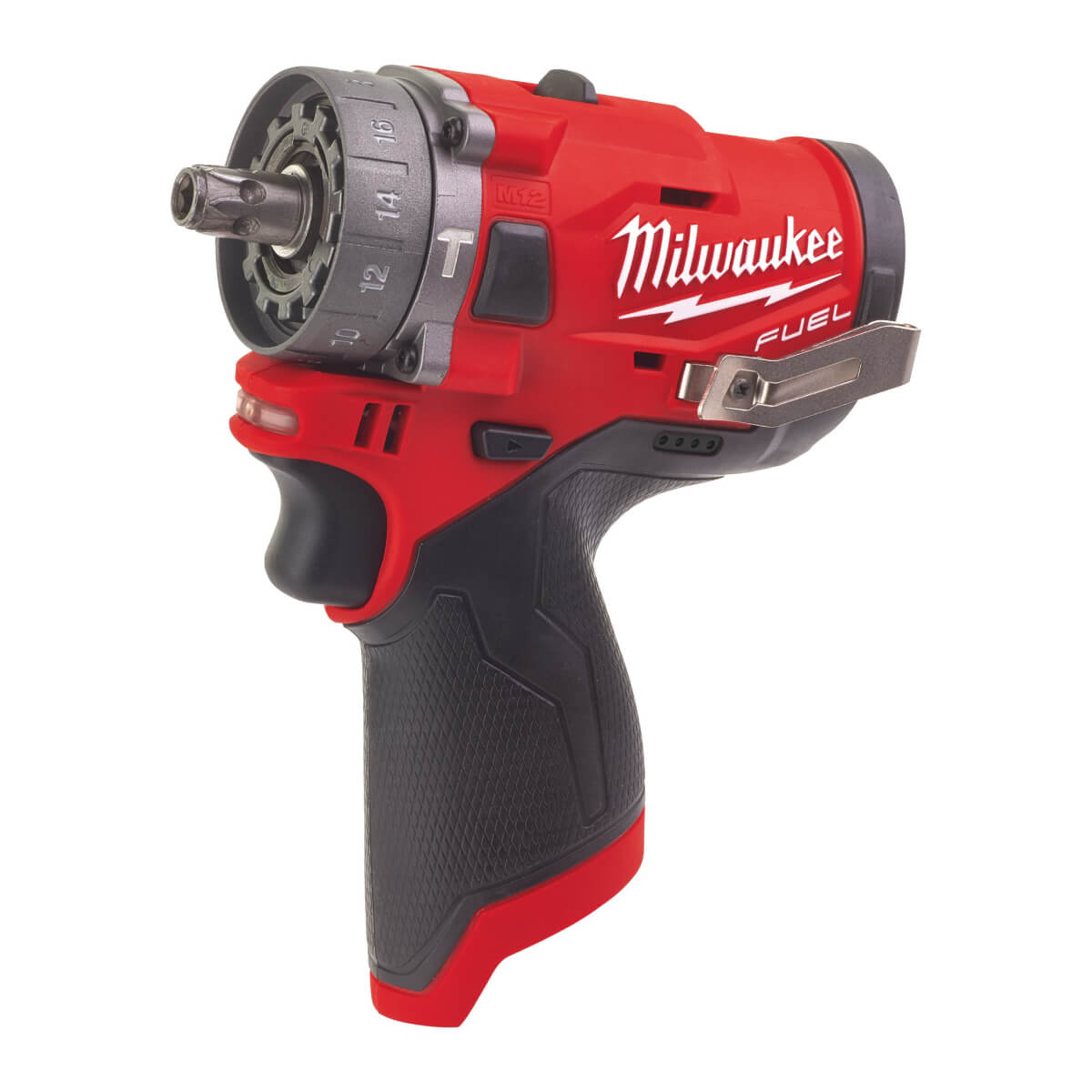 Дрель-шуруповерт ударная MILWAUKEE M12 FPDX-0 FUEL со сменным патроном (4933464135) [12В, без АКБ и ЗУ, картон]