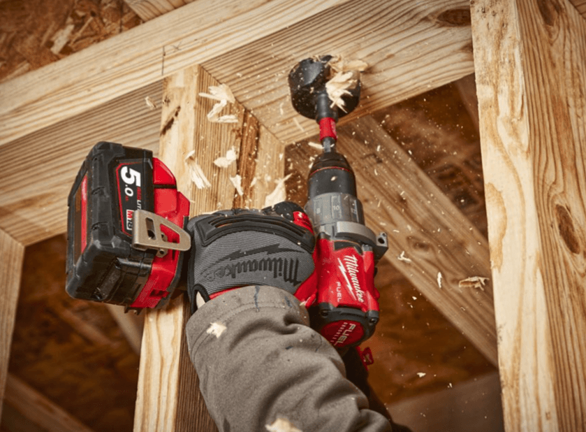 Дрель-шуруповерт MILWAUKEE M18 FDD2-502X (4933464267) [18В, 2x5,0 Ач, бесщеточный, кейс]