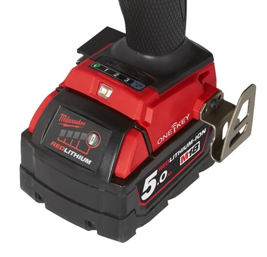 Дрель-шуруповерт ударный Milwaukee M18 FUEL ONEPD2-502X ONE-KEY (4933464527) [18В, 2x5,0 Ач, кейс]