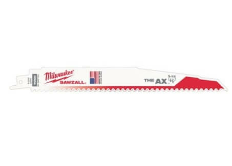 Полотно для сабельной пилы 230мм MILWAUKEE Heavy Duty AX BIM Co (48005026), 5шт.