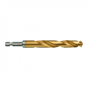 Сверло по металлу 12.0 мм MILWAUKEE RedHEX HSS-G TiN, шестигранный хвостовик (48894727)