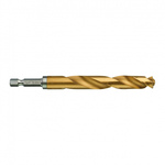 Сверло по металлу 12.0 мм MILWAUKEE RedHEX HSS-G TiN, шестигранный хвостовик (48894727)