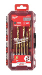 Набор сверл по металлу 3-10 мм MILWAUKEE HSS-Tin GEN III, 10 шт. (4932493865)