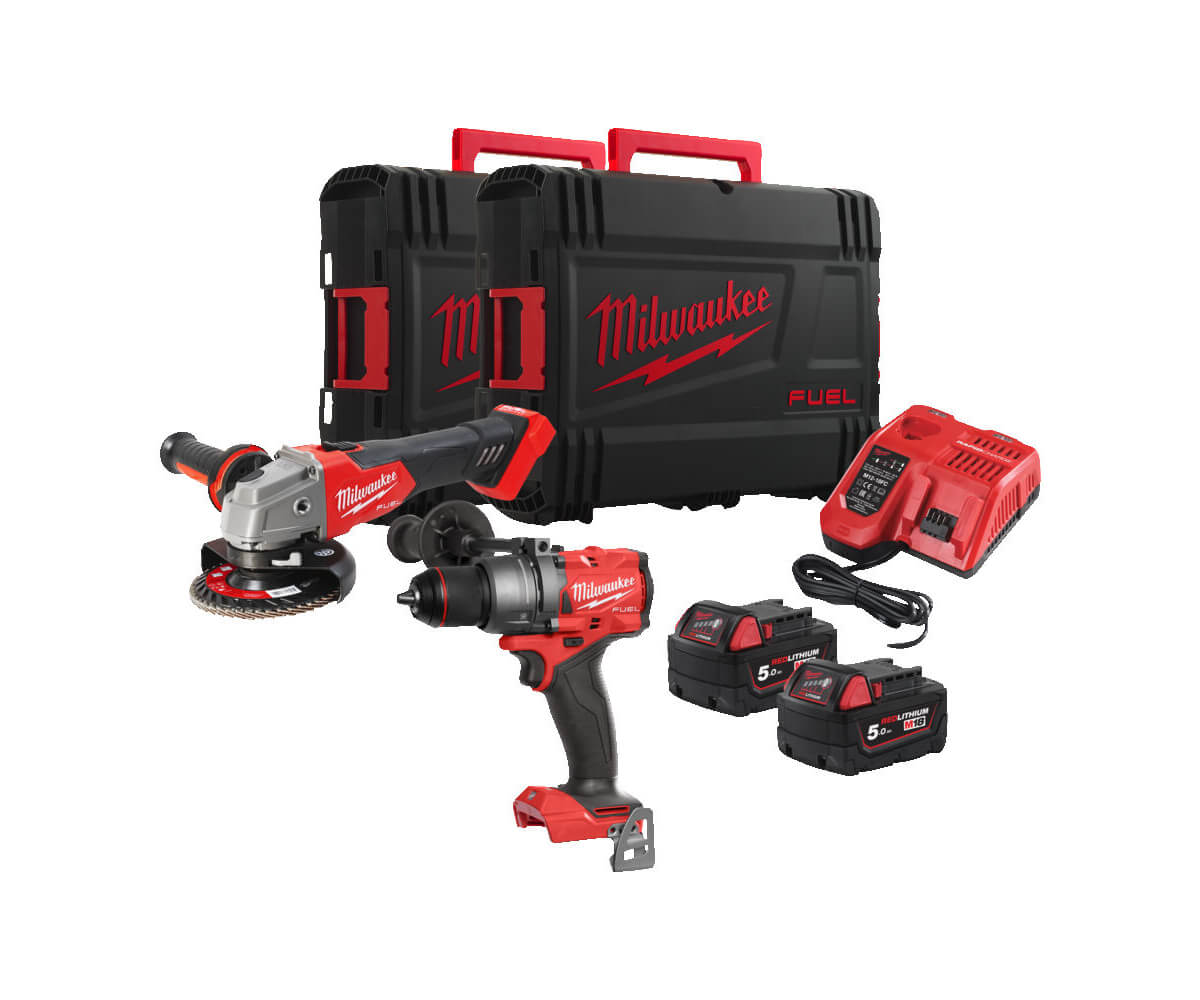 Набор аккумуляторного инструмента MILWAUKEE M18 FPP2E3-502X FUEL (4933492516)