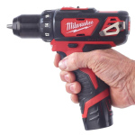 Дрель-шуруповерт Milwaukee M12 BDD-0 (4933441930) [12В, без акб и з/у, картон]