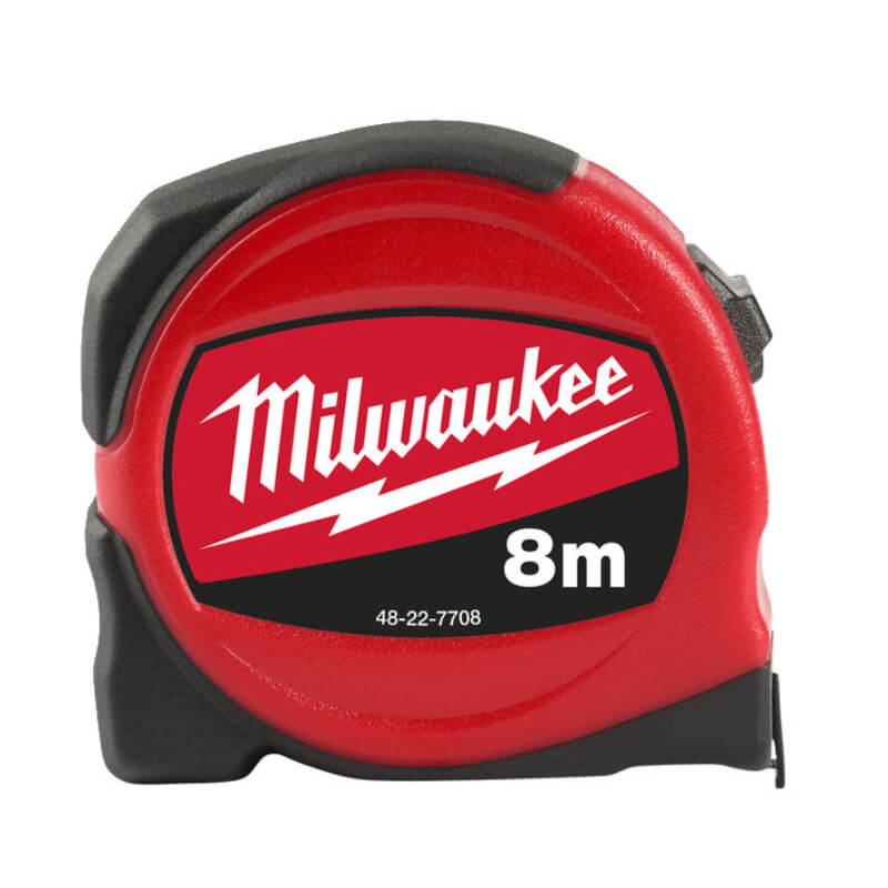 Рулетка 8.0 х 25 мм MILWAUKEE Slimline (48227708)