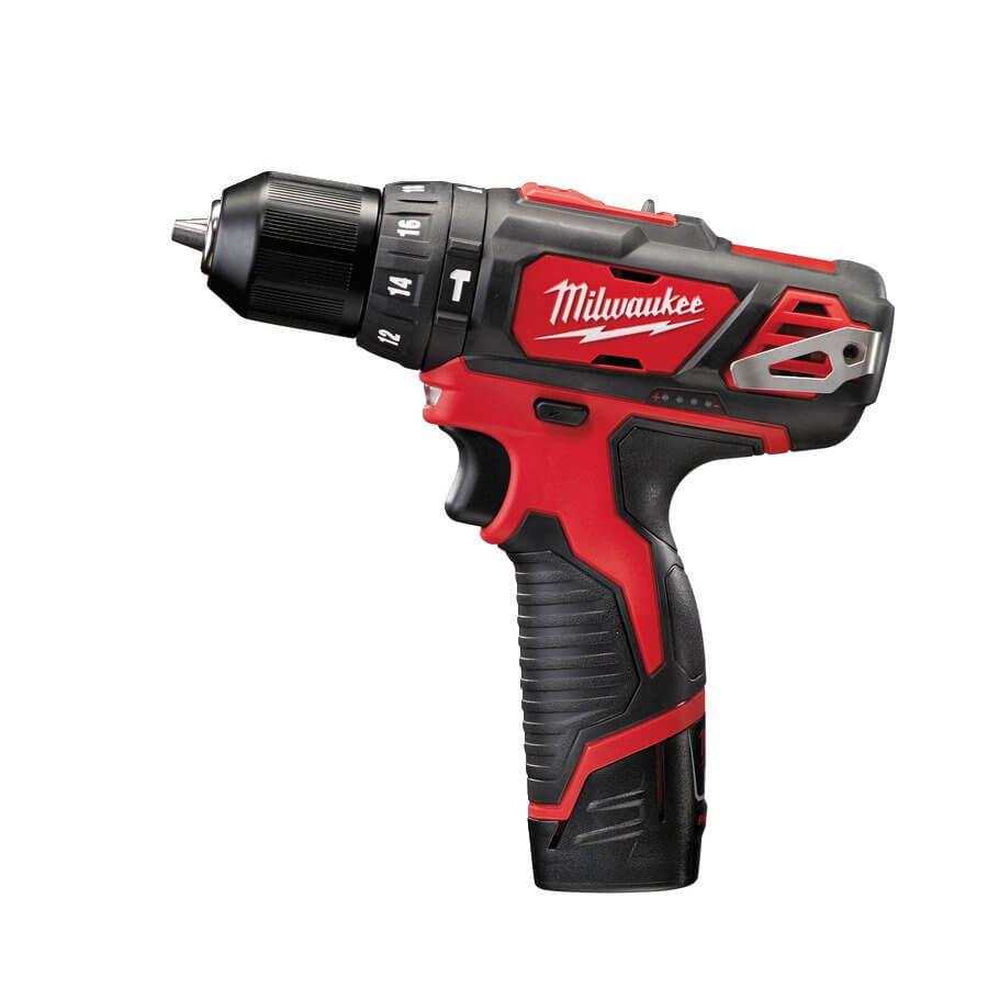 Дрель-шуруповерт ударный Milwaukee M12 BPD-202C (4933441940) [12В, 2x2,0 Ач, кейс]