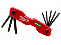 Набор шестигранников складных MILWAUKEE TORX Т9-40, 8 шт. (4932480979)