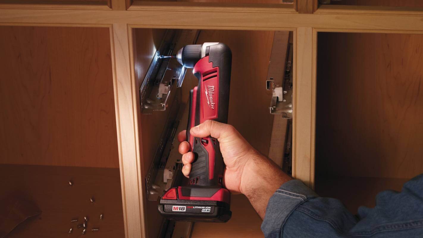 Дрель-шуруповерт угловой Milwaukee M18 C18 RAD-0 (4933427189) [18В, без акб и з/у, картон]