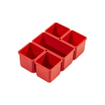 Набор ячеек MILWAUKEE PACKOUT™ для органайзеров 5 шт (1 большая, 4 маленьких) замена 4931466513 (4932478300)