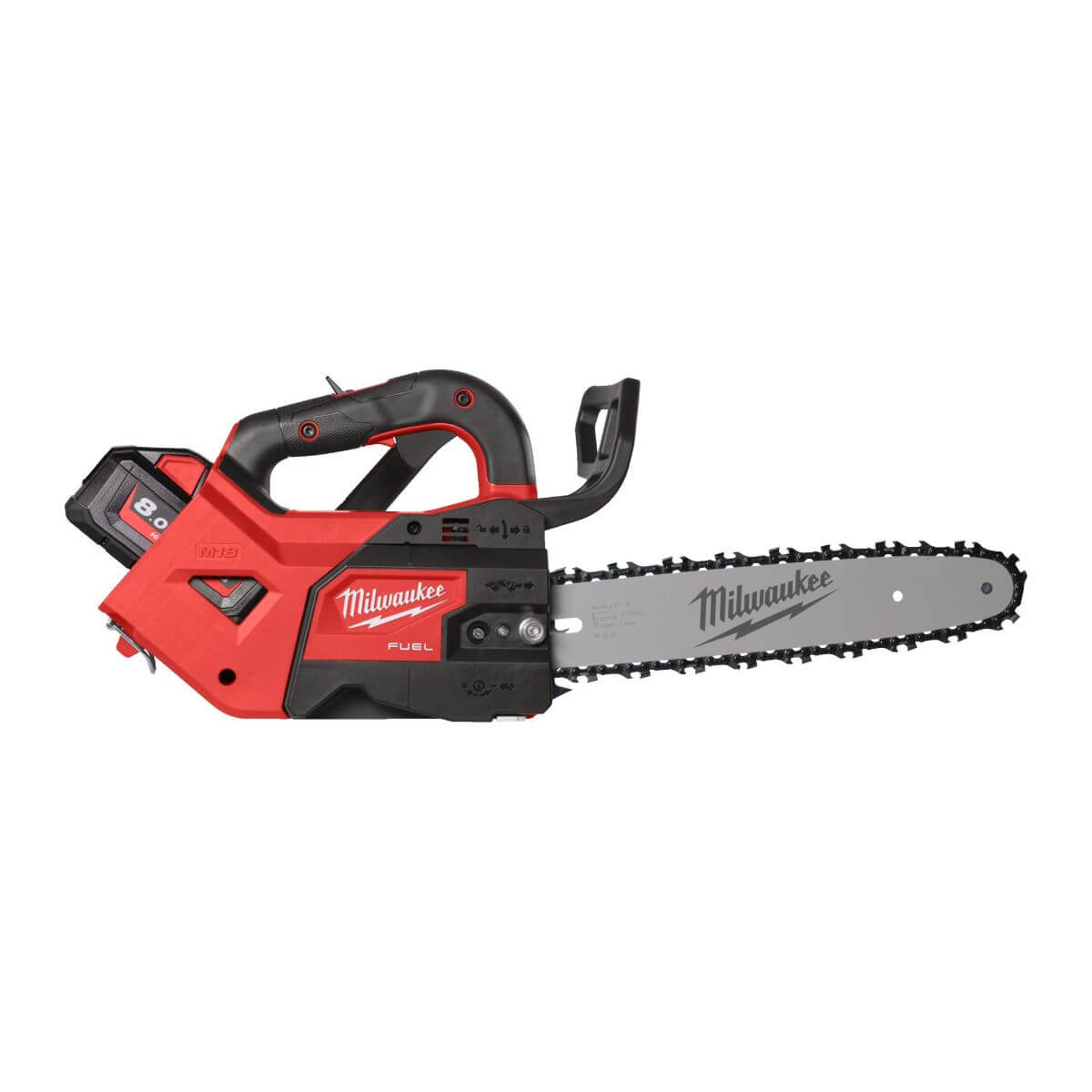 Пила цепная аккумуляторная с верхней рукояткой MILWAUKEE M18 FTHCHS30-802 FUEL (4933479587) [18В, 2х8.0 Ач, з/у]