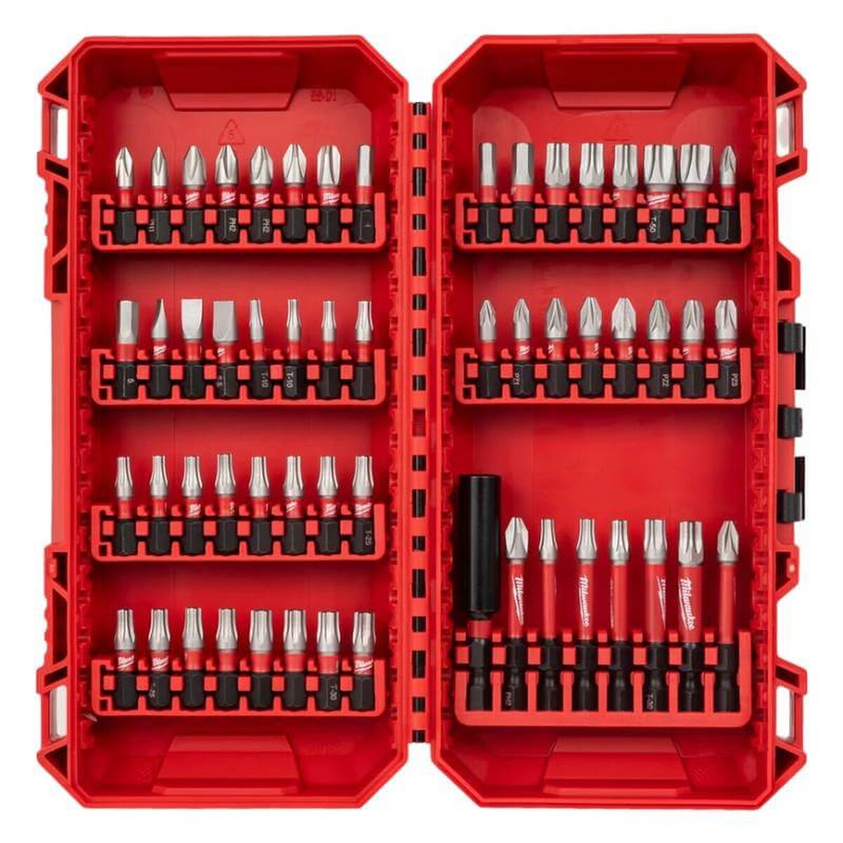 Набор бит MILWAUKEE SHOCKWAVE GEN III 56 предметов (4932492006)