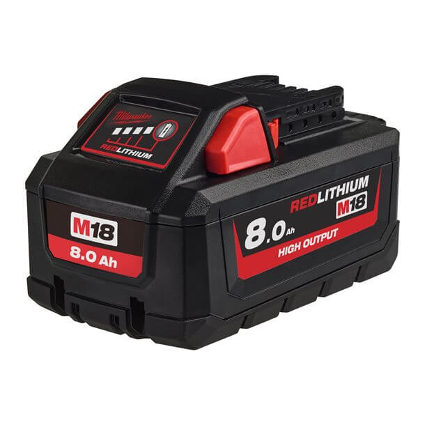 Аккумулятор MILWAUKEE M18 B8 18.0V 8.0Ah Li-Ion (4932471070)