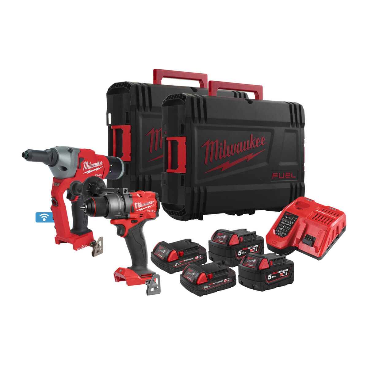 Набор аккумуляторного инструмента MILWAUKEE M18 FPP2G3-524X FUEL (4933492529)