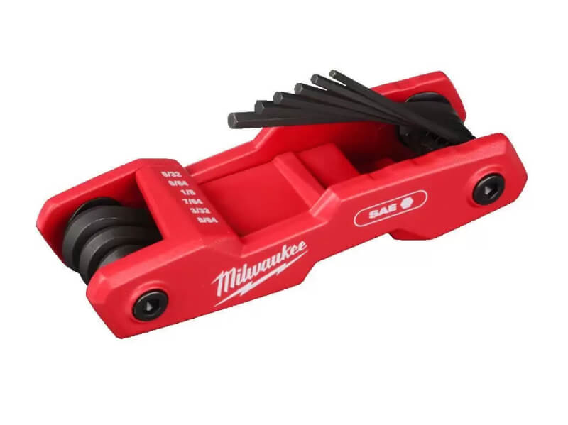 Набор шестигранников складных MILWAUKEE 1.5-8 мм, 9 шт. (4932493614)