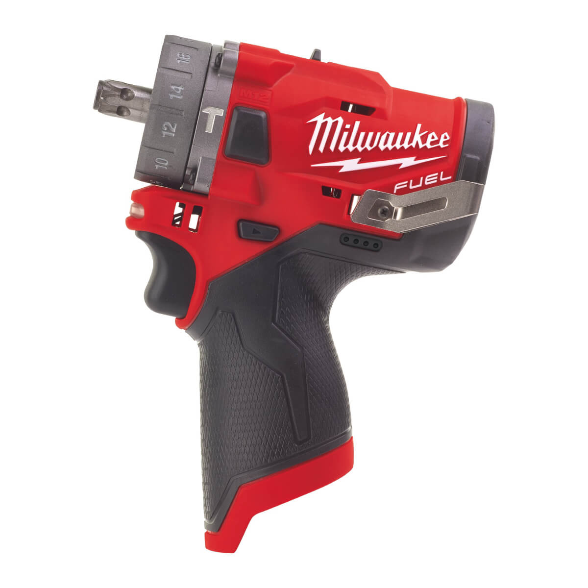 Дрель-шуруповерт ударная MILWAUKEE M12 FPDX-0 FUEL со сменным патроном (4933464135) [12В, без АКБ и ЗУ, картон]