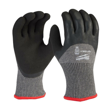 Перчатки зимние с защитой от порезов (5 класс) MILWAUKEE Winter Cut level 5/E, размер XL/10 (4932479560)