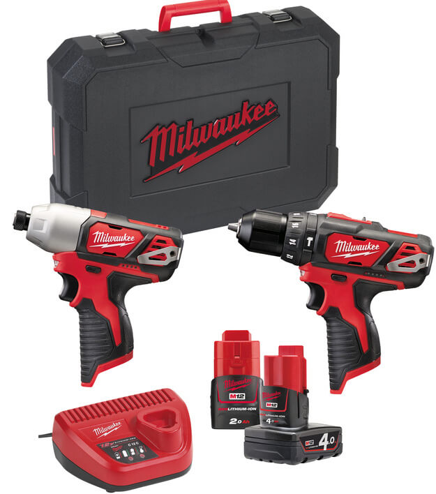 Набор аккумуляторного инструмента MILWAUKEE M12 BPP2B-421C (4933443497)