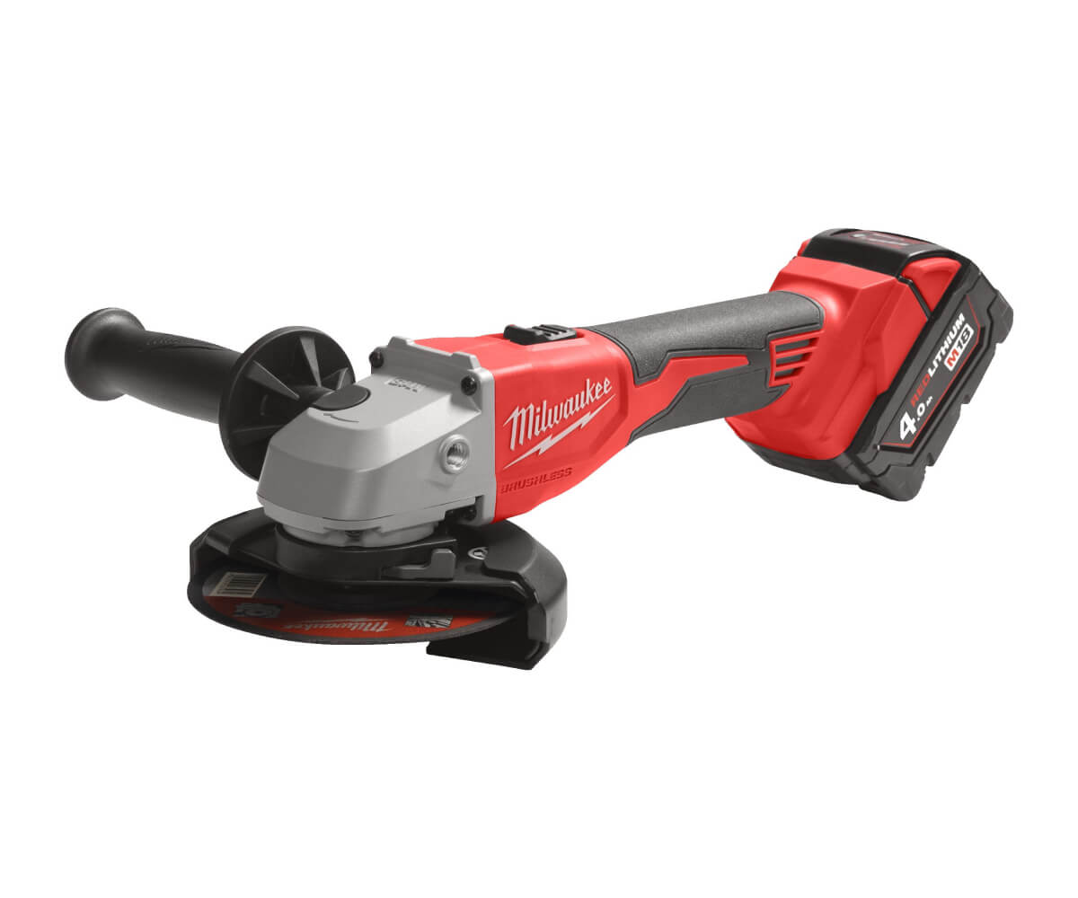 Шлифмашина угловая аккумуляторная MILWAUKEE M18 BLSAG125X-402X FUEL (4933492644)