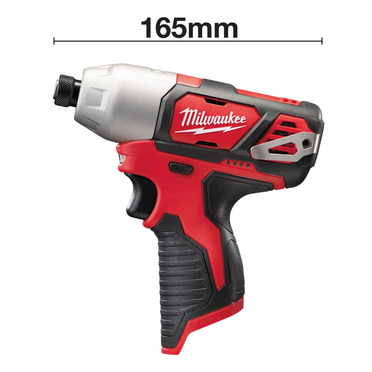 Винтоверт аккумуляторный ударный MILWAUKEE M12 BID-0 (4933441955) [12В, без АКБ и ЗУ]