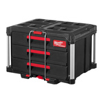 Ящик MILWAUKEE PACKOUT™ Drawer Box, с 3-мя выдвижными отсеками (4932472130)