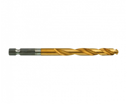Сверло по металлу 7.5 мм MILWAUKEE RedHEX HSS-G TiN, шестигранный хвостовик (48894718)