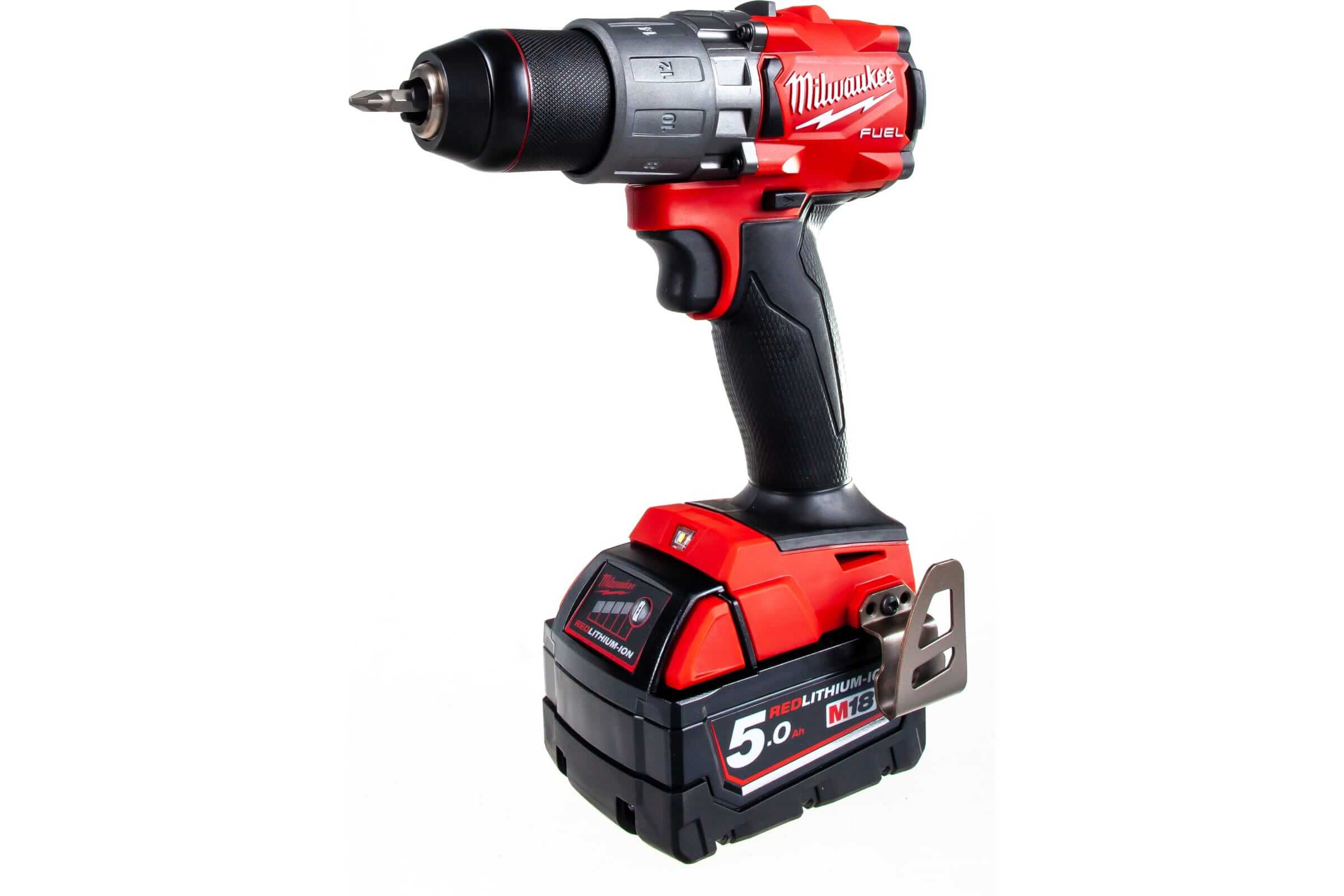 Дрель-шуруповерт MILWAUKEE M18 FDD2-502X (4933464267) [18В, 2x5,0 Ач, бесщеточный, кейс]