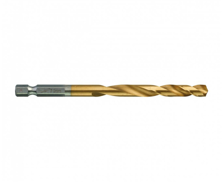 Сверло по металлу 7.0 мм MILWAUKEE RedHEX HSS-G TiN, шестигранный хвостовик (48894717)