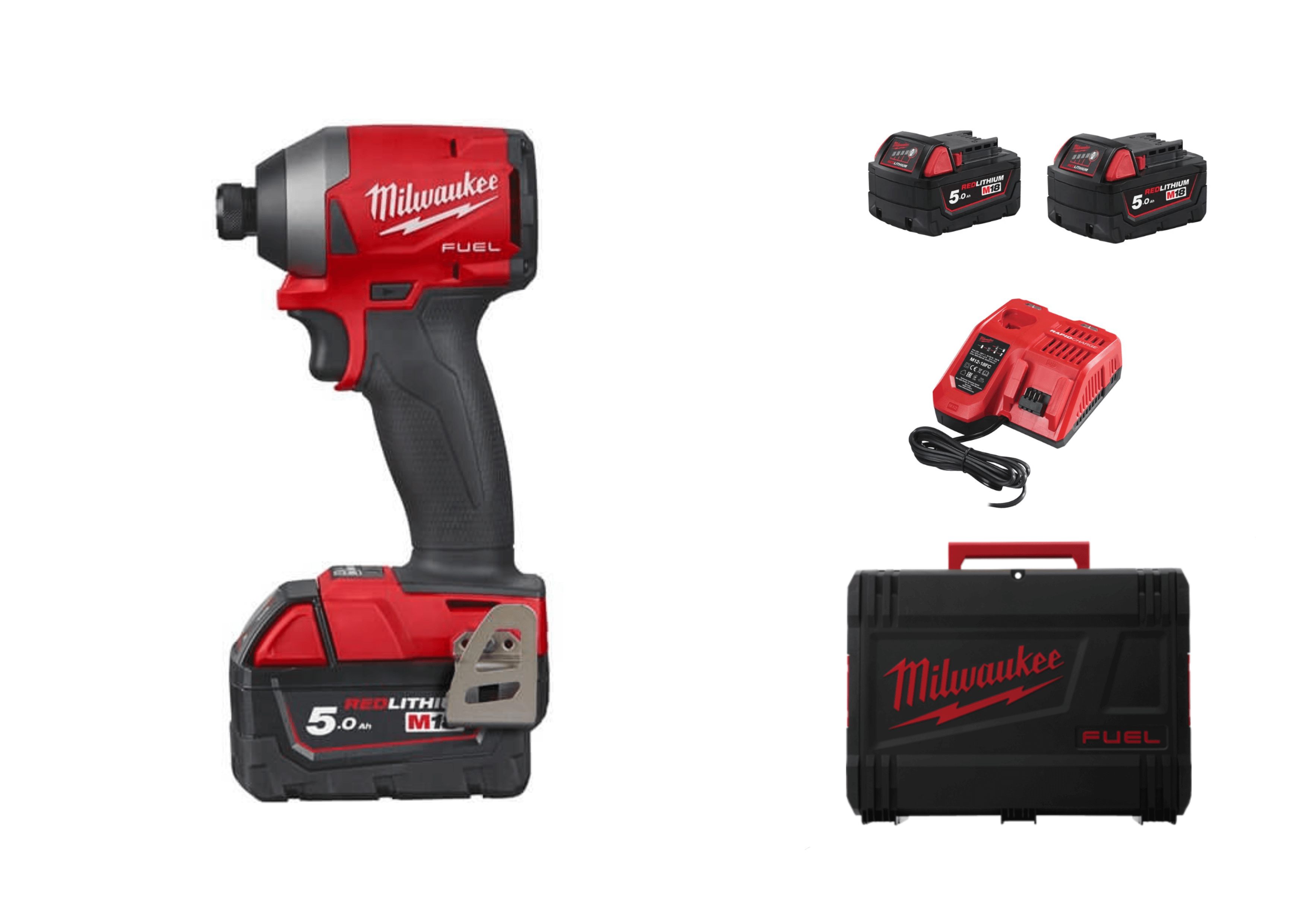 Винтоверт аккумуляторный ударный MILWAUKEE M18 FUEL FID2-502X (4933464088)