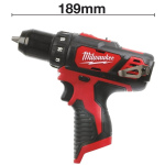 Дрель-шуруповерт Milwaukee M12 BDD-0 (4933441930) [12В, без акб и з/у, картон]