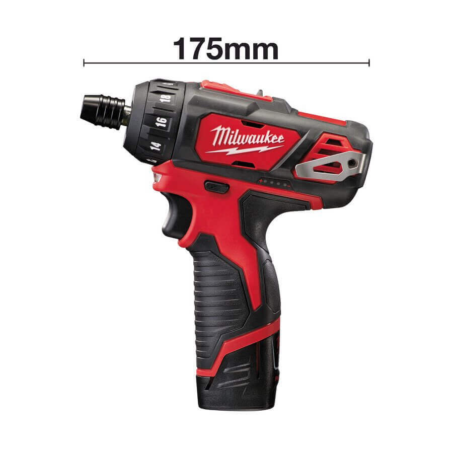 Дрель-шуруповерт Milwaukee M12 BD-202C (4933441900) [12В, 2x2,0 Ач, кейс]