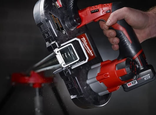 Пила ленточная аккумуляторная MILWAUKEE M12 BS-0 без АКБ иЗУ (4933431310)