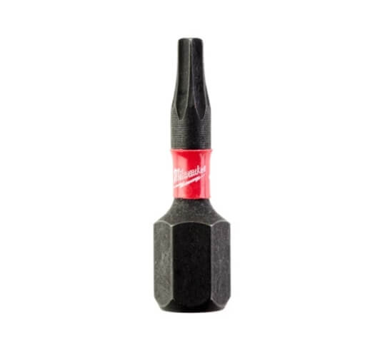 Бита TORX MILWAUKEE SHOCKWAVE Impact Duty T10х25 мм, 2 шт. (4932430871)