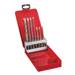 Набор буров SDS-plus MILWAUKEE 5-6-8х110 мм, 6-8-10-12х160 мм 7 шт. (4932352339)