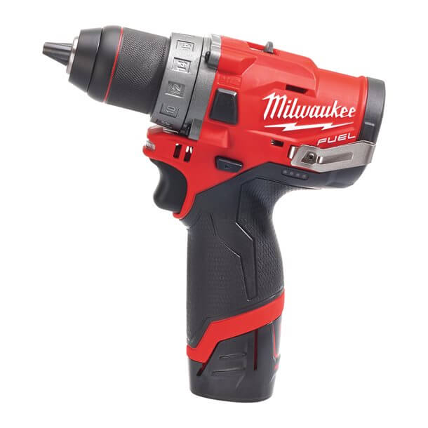 Дрель-шуруповерт MILWAUKEE M12 FDD-202X (4933459816) [12В, 2x2,0 Ач, бесщеточный, кейс]