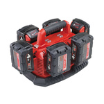 Устройство зарядное для аккумуляторов MILWAUKEE М14-18 С6 для Li-ion 14.4-18.0V  на 5 аккумуляторов (4932430086)