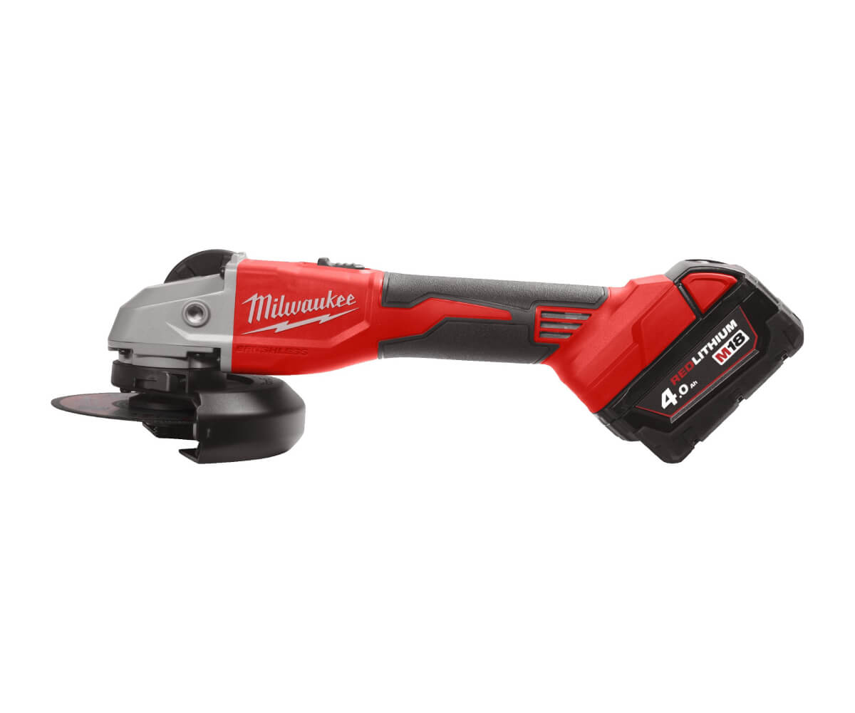 Шлифмашина угловая аккумуляторная MILWAUKEE M18 BLSAG125X-402X FUEL (4933492644)