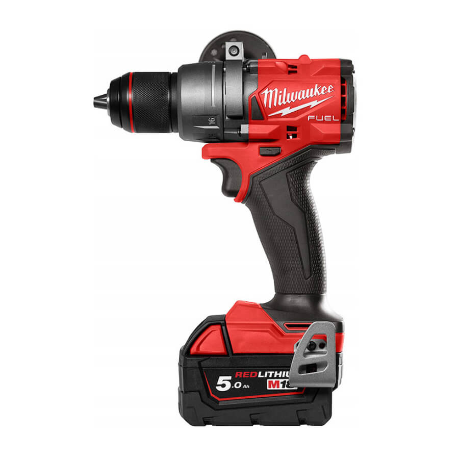 Дрель-шуруповерт MILWAUKEE M18 FDD3-502X FUEL (4933479863) [18В, 2х5 Aч, бесщеточный, HD-кейс]