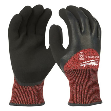 Перчатки зимние с защитой от порезов (3 класс) MILWAUKEE Winter Cut level 3/C, размер S/7 (4932479707)