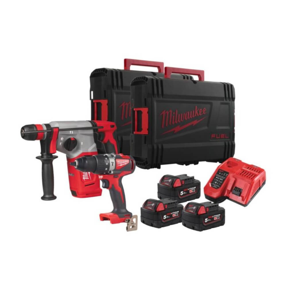 Набор аккумуляторного инструмента MILWAUKEE M18 BLPP2C2-503X FUEL (4933492527)