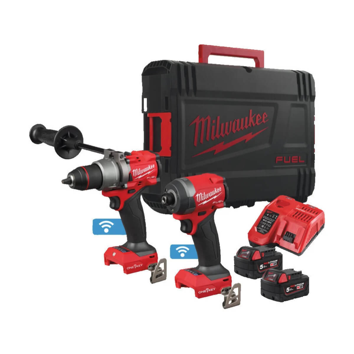 Набор аккумуляторного инструмента MILWAUKEE M18 ONEPP2A3-502X FUEL ONE-KEY™ (4933493244)